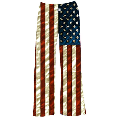 American Flag Silky Lounge Pants
