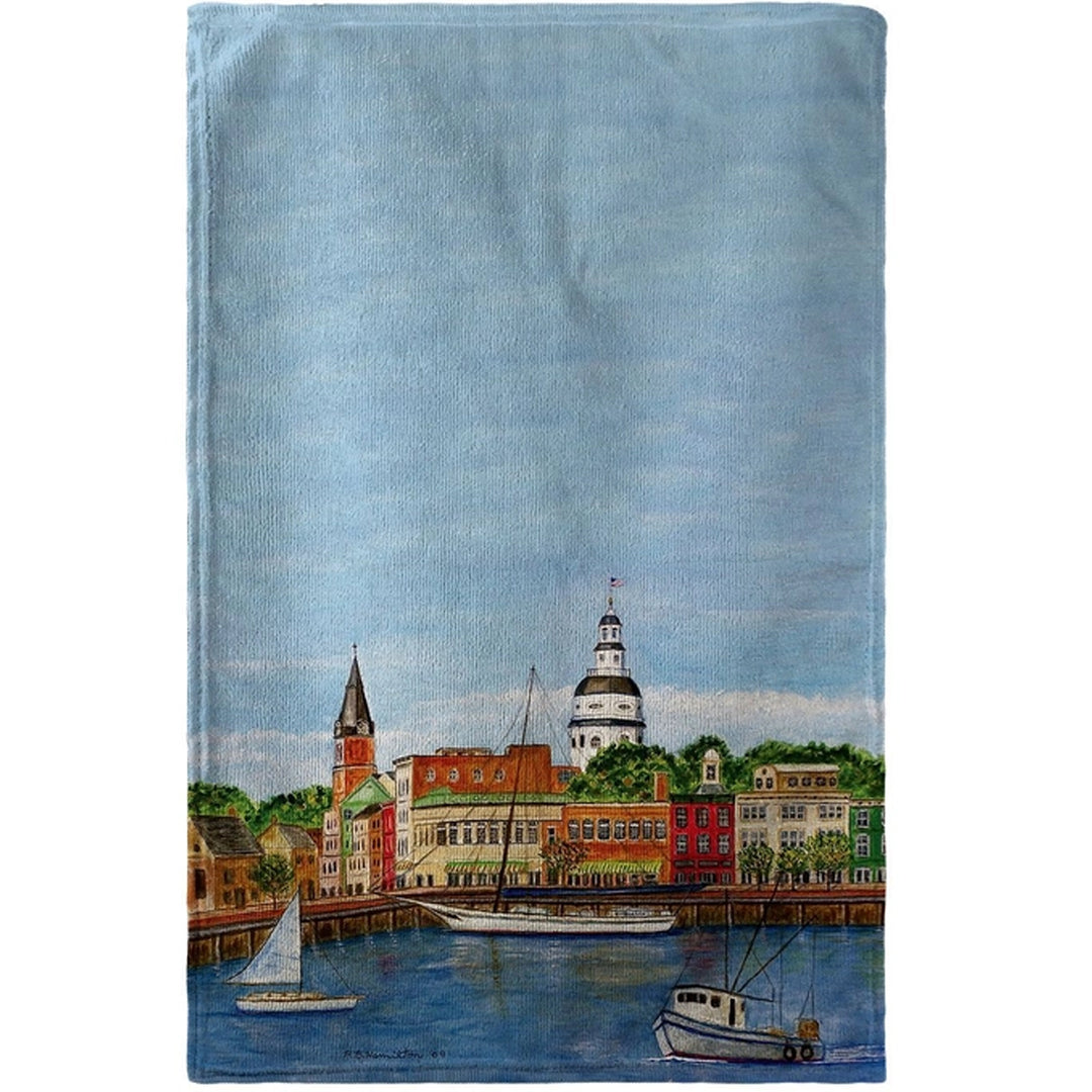 Annapolis City Dock Kitchen Towel