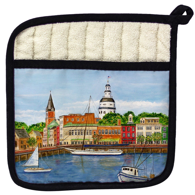 Annapolis City Dock Pocket Potholder