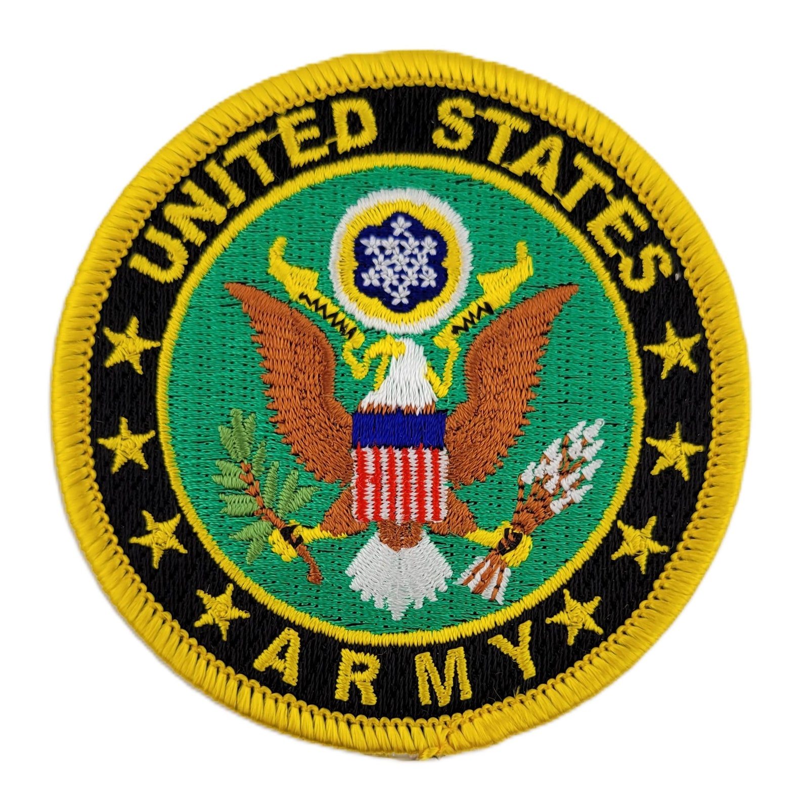 United States Army Embroidered Round Seal Patch