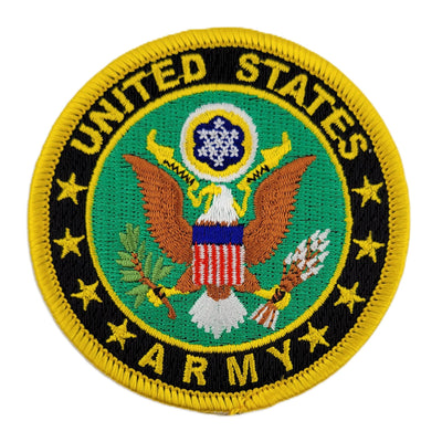 United States Army Embroidered Round Seal Patch