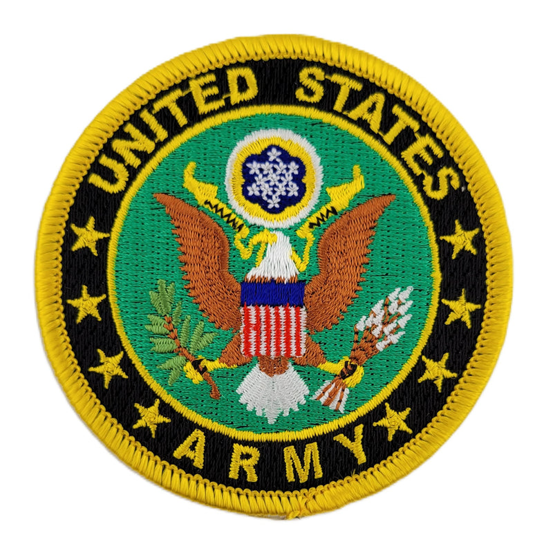United States Army Embroidered Round Seal Patch