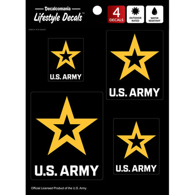 United States Army Set of 4 Vinyl Stickers