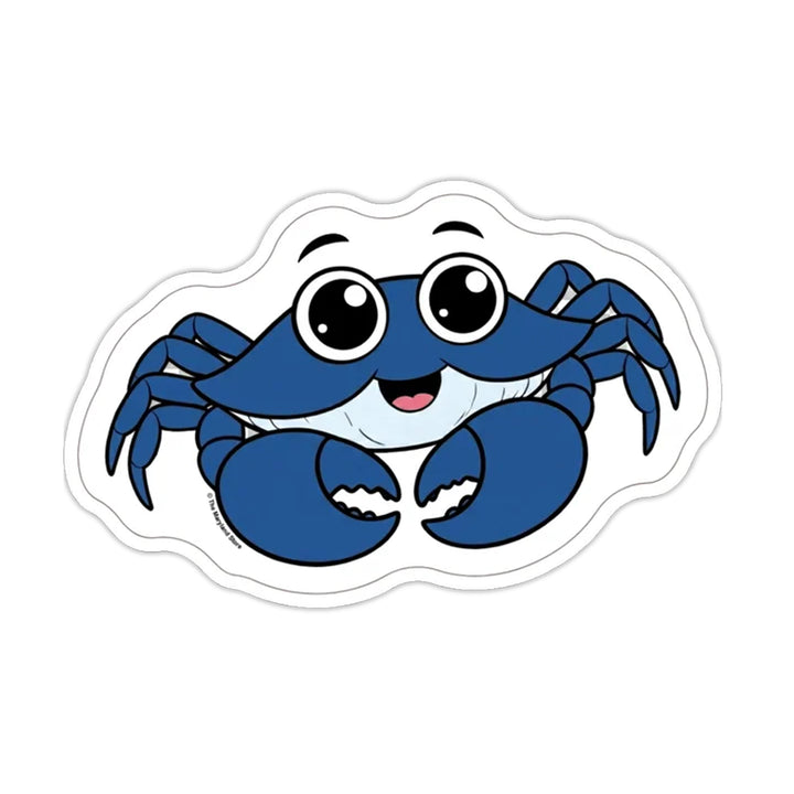 Baby Crab Doo-Doo Die Cut Sticker