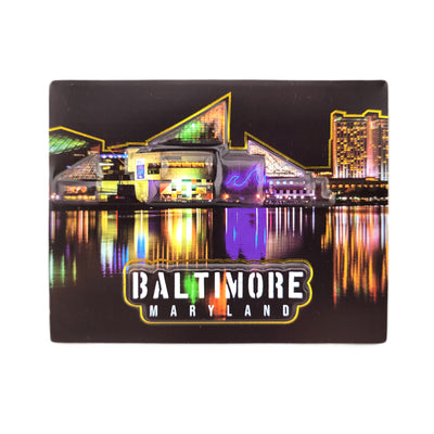 Baltimore Maryland Aquarium Pop Out Magnet