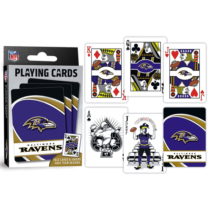 Baltimore Ravens Football Playing Cards