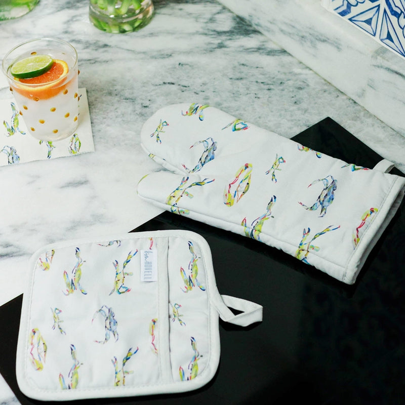 Bay Blues Multi Crab Design Collection