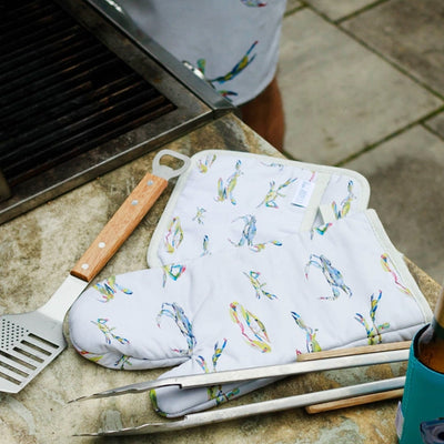 Bay Blues Multi Crab Potholders