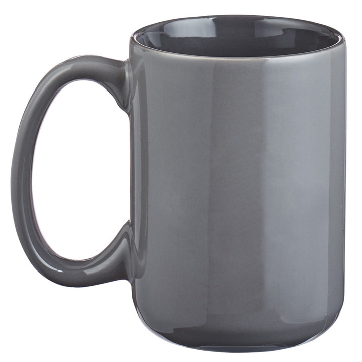 Be Strong and Courageous Coffee Mug Back