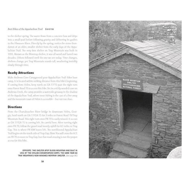 Best Hikes of the Appalachian Trail: Mid-Atlantic Book (inside)