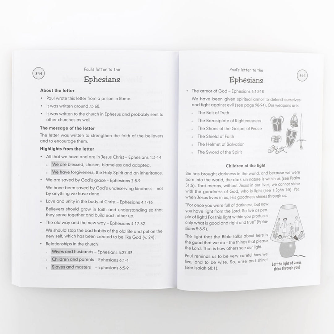 Bible Made Easy For Kids Softcover Book Inside 344/345