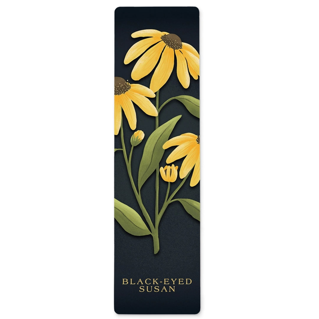 Black-Eyed Susans Metal Bookmark.