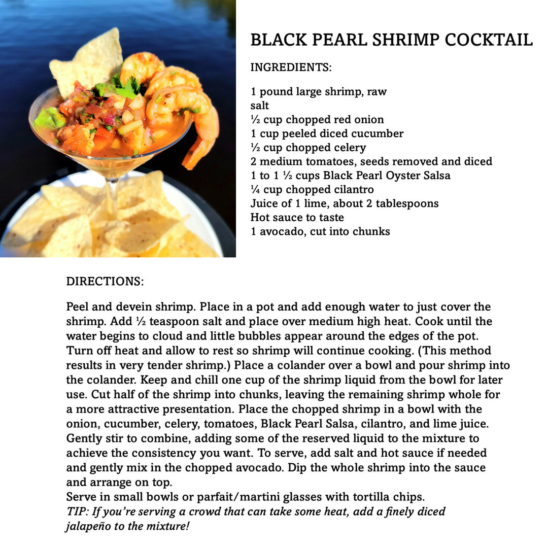 Black Pearl Shrimp Cocktail Recipe