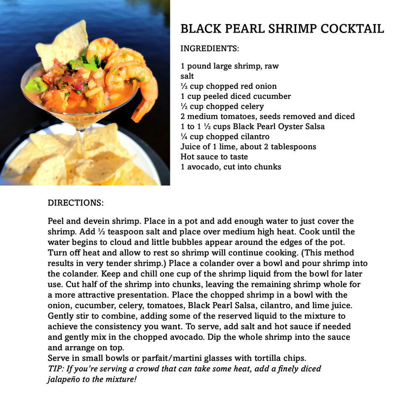 Black Pearl Shrimp Cocktail Recipe