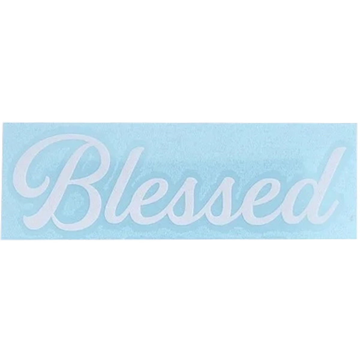 Christian Themed Vinyl Decal Sticker - Blessed.