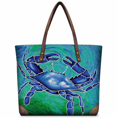 Blue Claws Crab Ocean Tote Bag