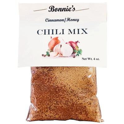 Bonnie's cinnamon honey chili mix package