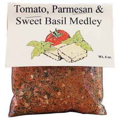 Bonnie's Tomato Parmesan & Sweet Basil Medley Dip Mix package