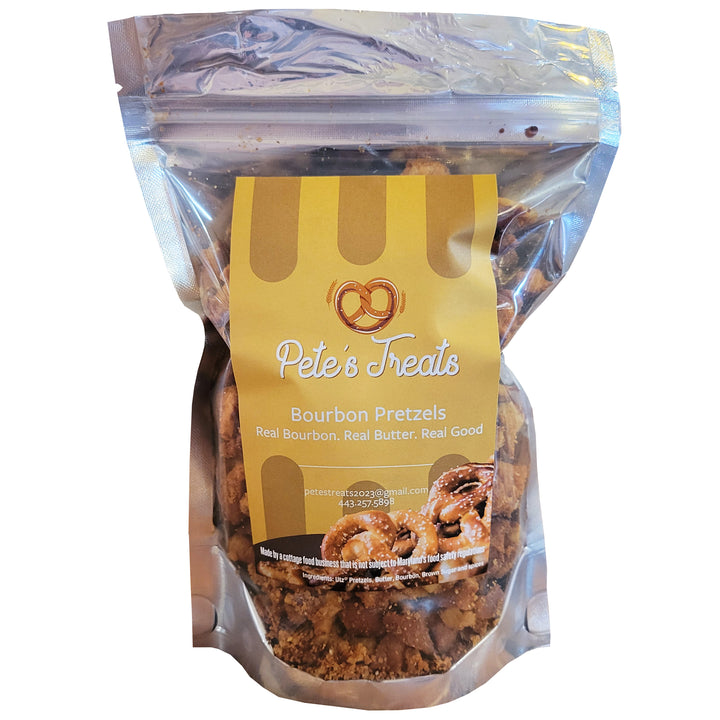 Bourbon Pretzels 8oz Pete&