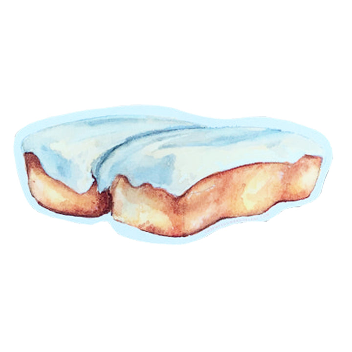 Butterscotch Krimpet Cake Die Cut Vinyl Sticker