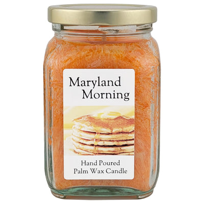 Maryland Morning Palm Wax Candle