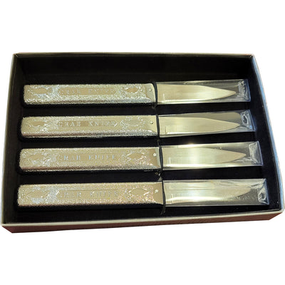 Original Carvel Hall Crab Knife Boxed Set of 4