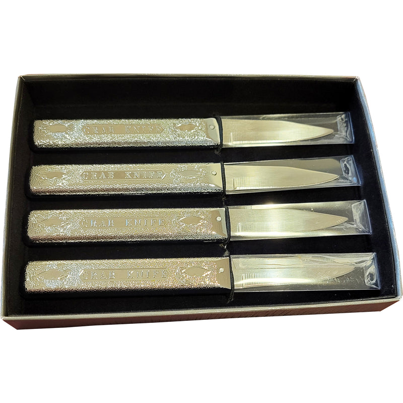 Original Carvel Hall Crab Knife Boxed Set of 4