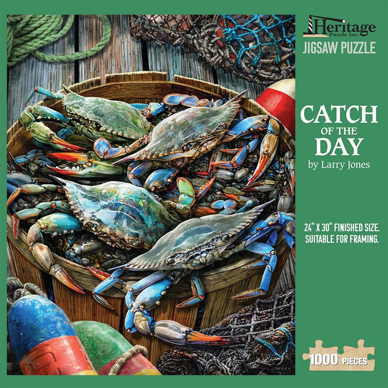 Catch of the Day Crab 1,000 Piece Puzzle Box