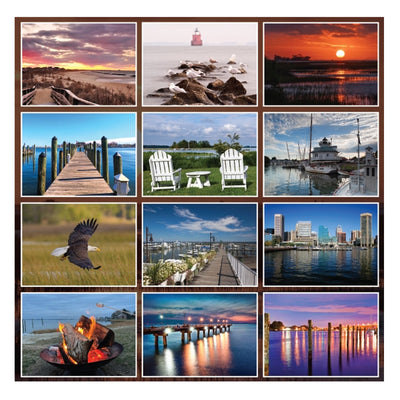 2026 Chesapeake Bay wall calendar 12" x 18" (inside photos)