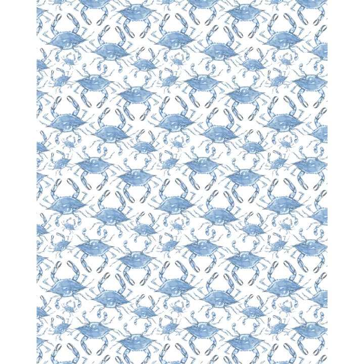 Chesapeake Crab Performance Polo Shirt Design Closeup