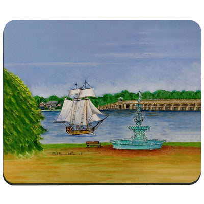 Chestertown Clipper Ship Neoprene Mouse Pad