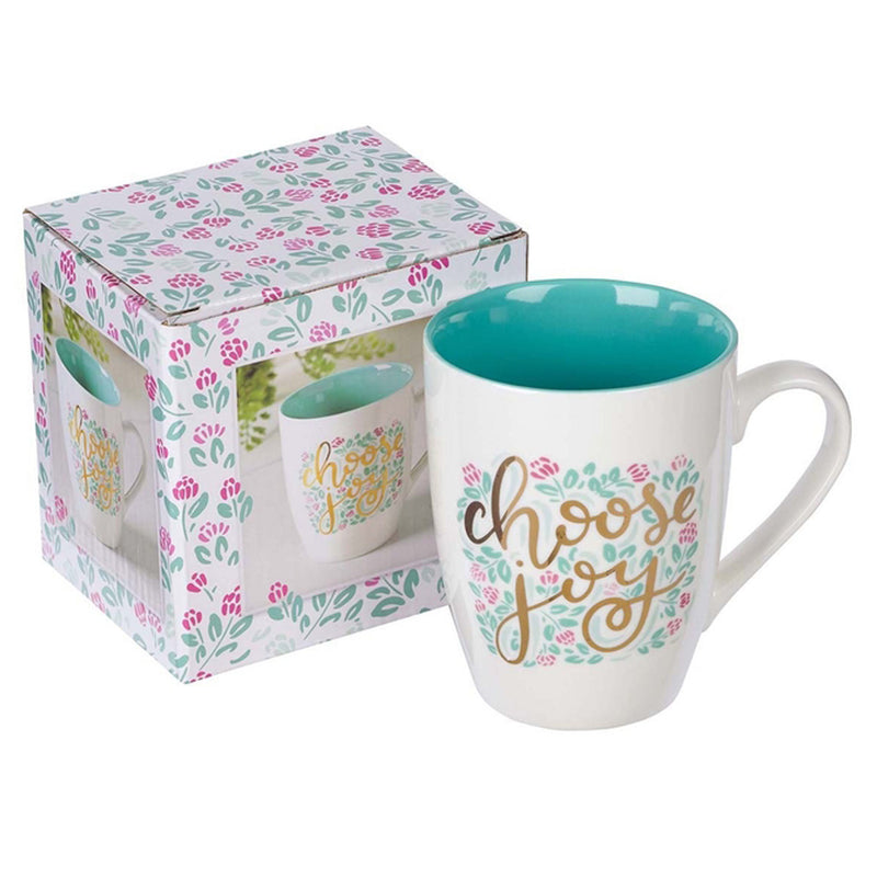 Choose Joy Ceramic Coffee Mug (box)