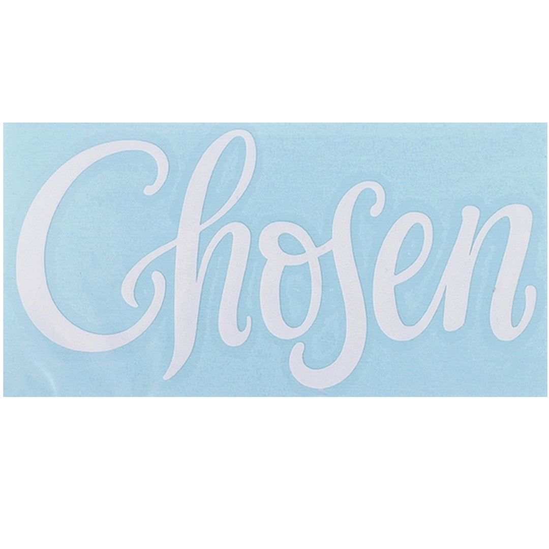 Christian Themed Vinyl Decal Sticker - Chosen.