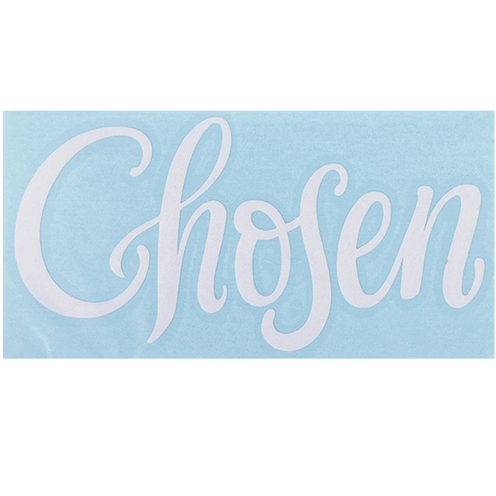Christian Themed Vinyl Decal Sticker - Chosen.