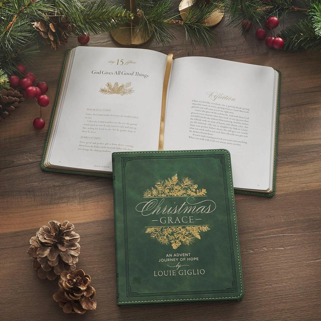 Christmas Grace Christian Advent Devotional Book.