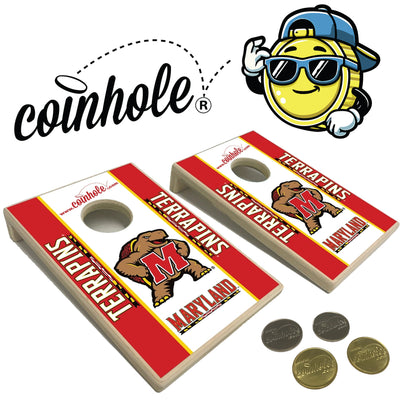Coinhole® Tabletop Game Set University of Maryland Terrapins