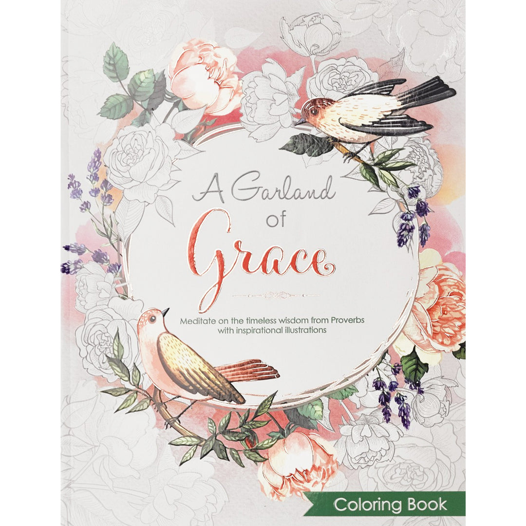 Christian Coloring Book - Proverbs - A Garland of Grace