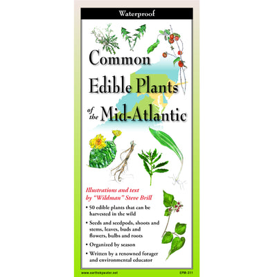 Common Edible Plants of the Mid-Atlantic Folding Guide