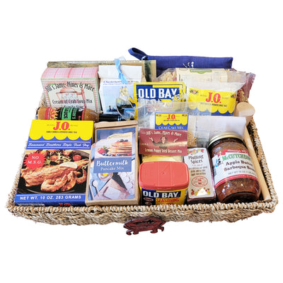 cooks kitchen maryland gift basket top view