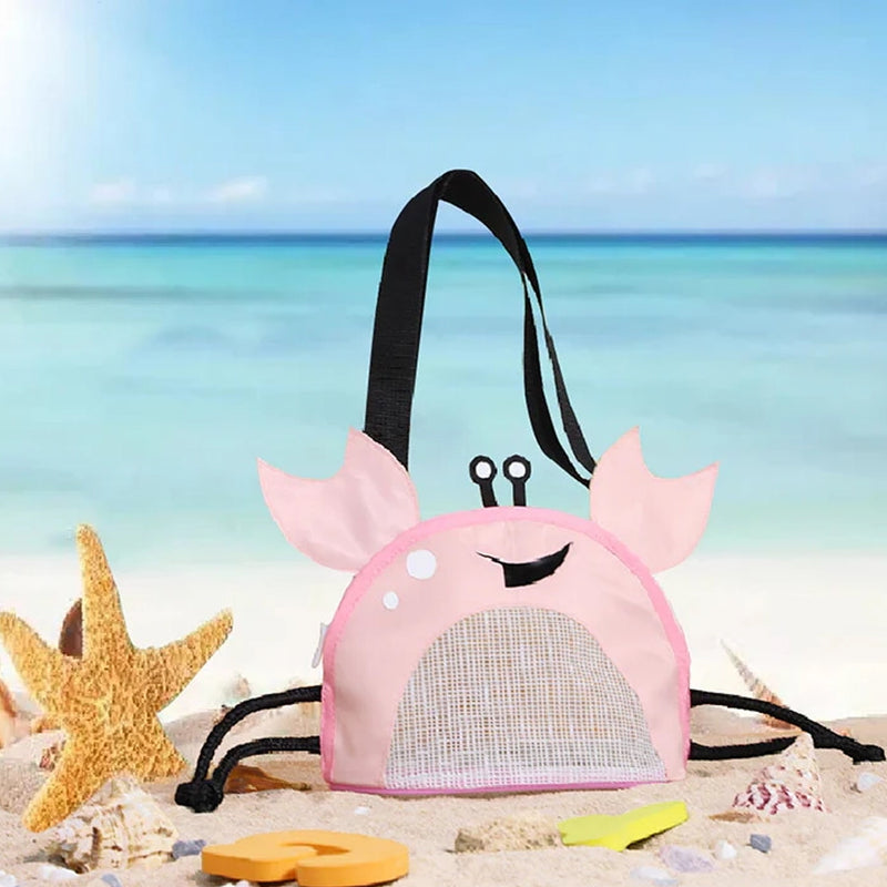 Crab Beach Bag Pink