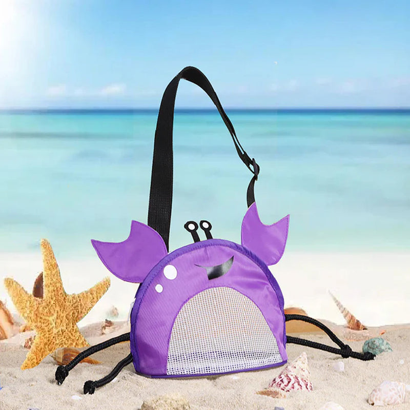 Crab Beach Bag Purple