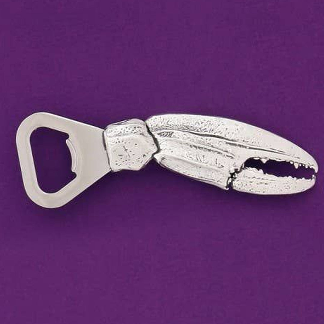 Crab Claw Bottle Opener Pewter