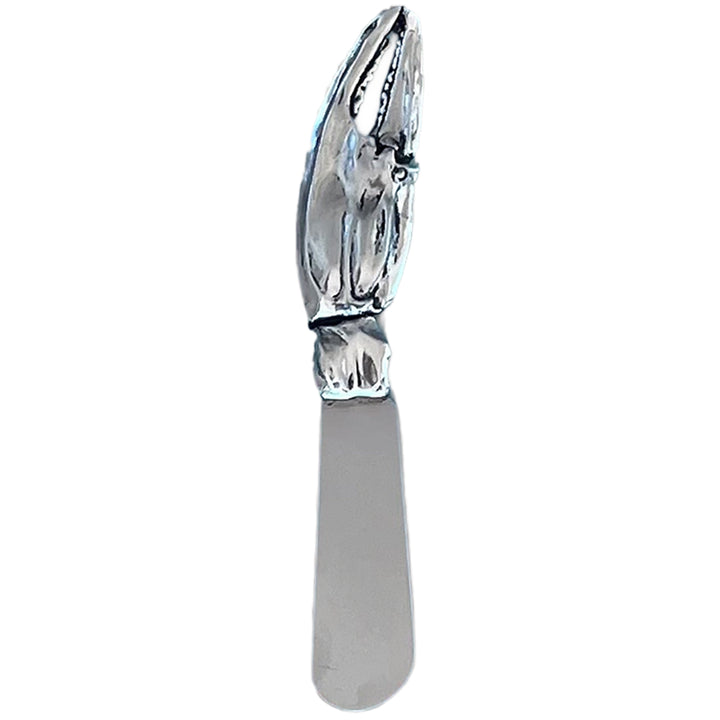 Crab Claw Spreader Knife Pewter