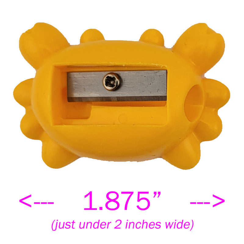 Crab Pencil Sharpener - Orange