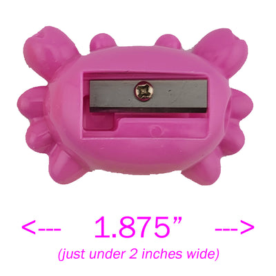 Crab Pencil Sharpener - Pink