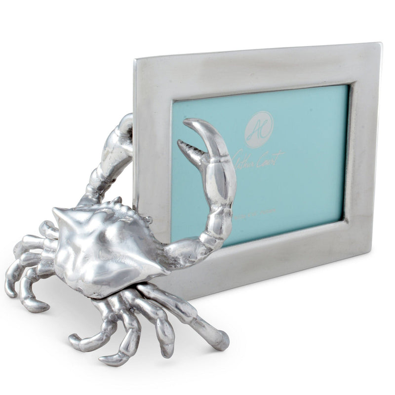 Crab Picture Frame Sand-Cast Aluminum