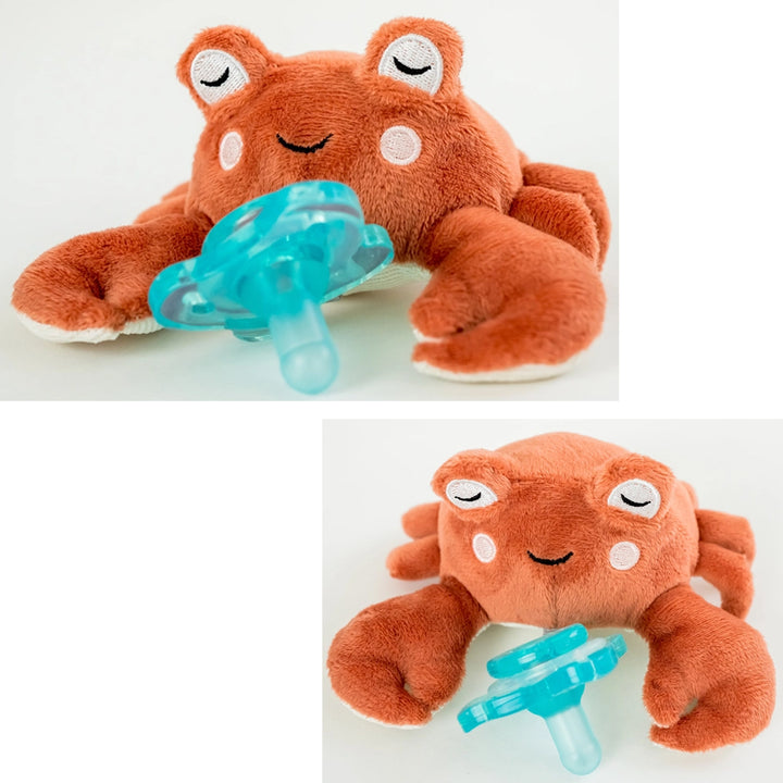 Plush Crab Toy Baby Pacifier Pacibuddy