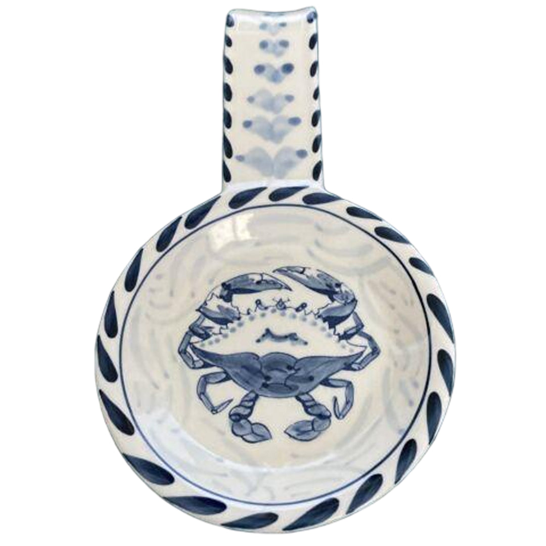 Crab Pottery Spoon Rest