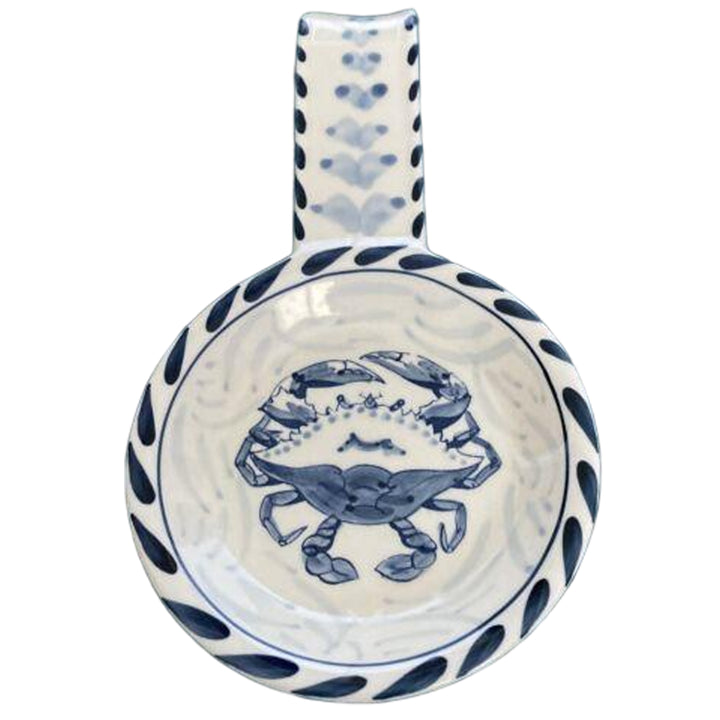 Crab Pottery Spoon Rest