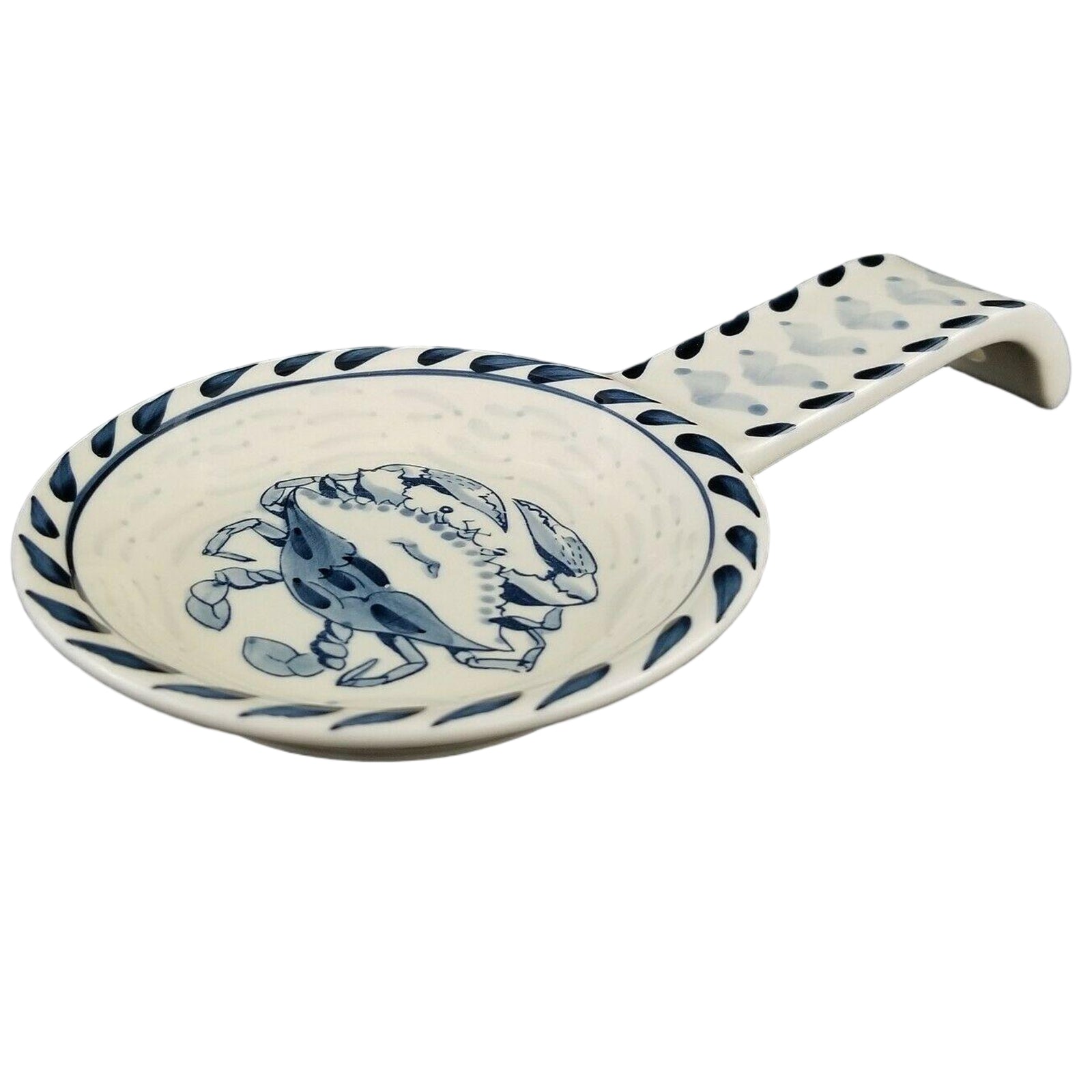 Crab Pottery Spoon Rest